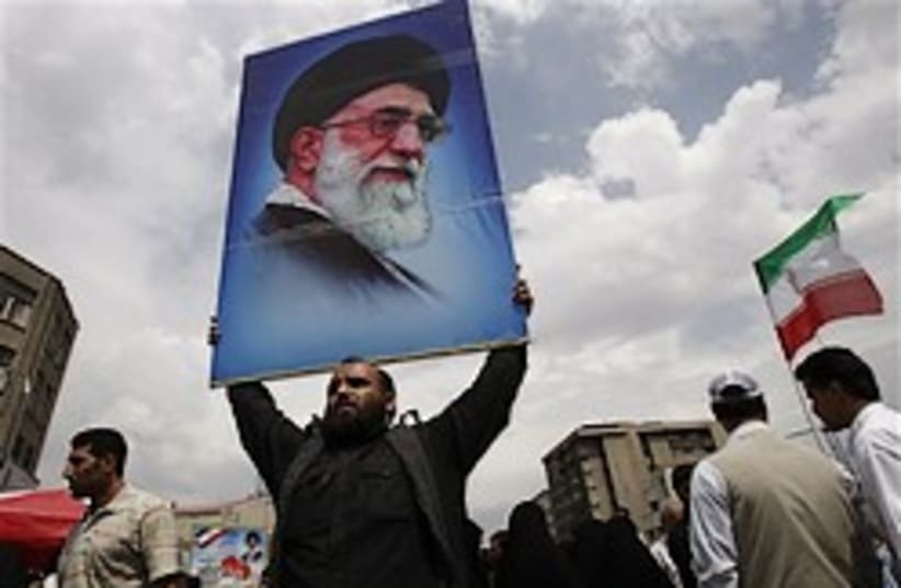 iran khamenei supporter 248.88 (photo credit: AP)