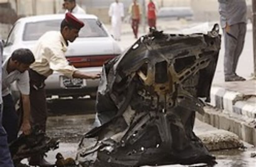Iraq car bomb 28.88 (photo credit: AP)