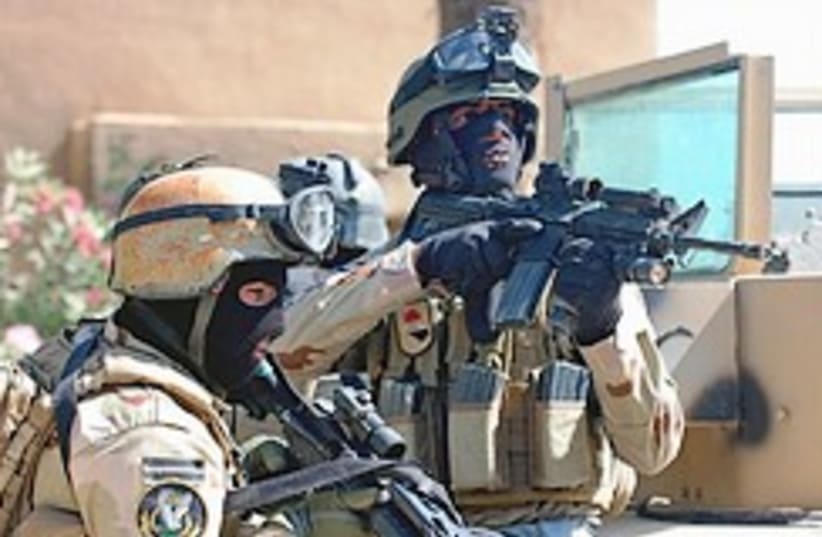 Iraqi forces 248.88  (photo credit: AP)