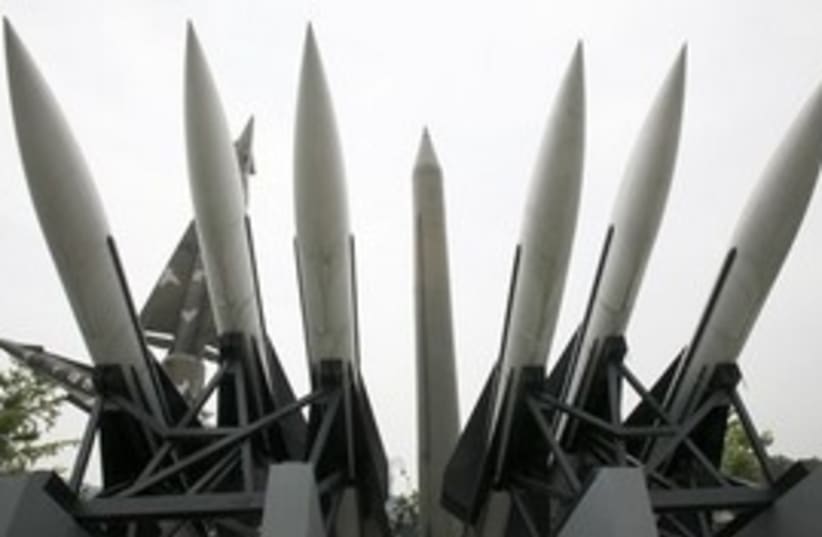 north korea missiles 298 (photo credit: AP)