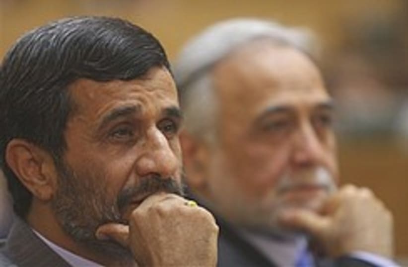 worried Ahmadinejad 248.88 (photo credit: AP)