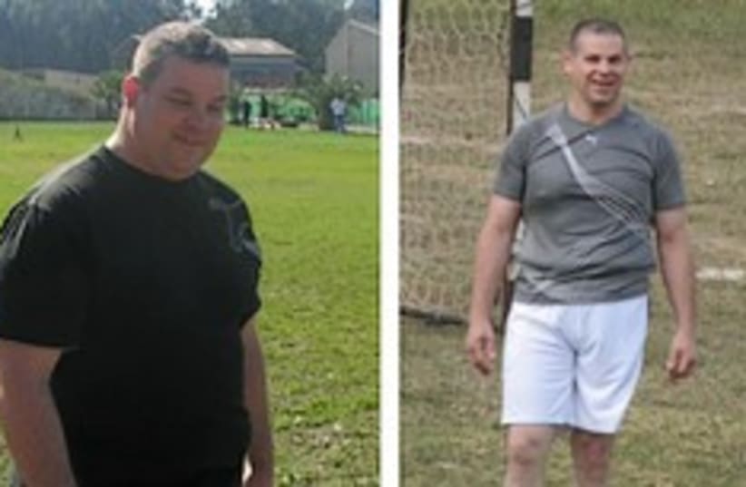 IDF fitness before after 248.88 (photo credit: IDF )