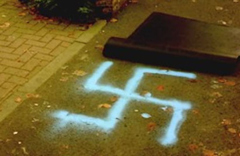 swastika manchester 248.88 (photo credit: Courtesy)