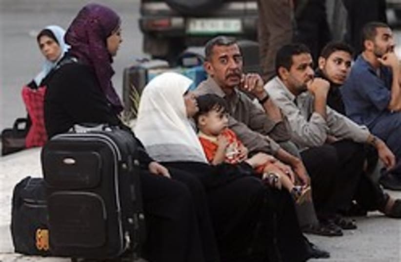 Palestinians in Rafah 248.88 (photo credit: AP)
