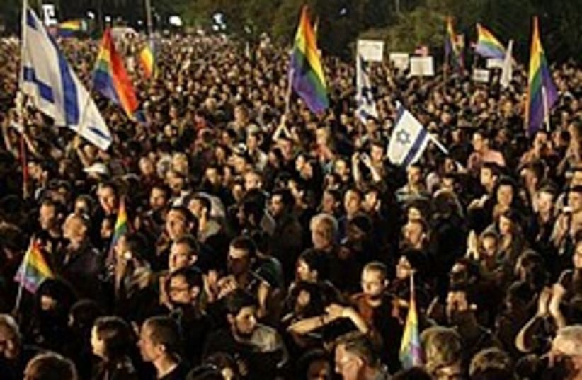 tel aviv gay rally 248 88 ap (photo credit: AP)