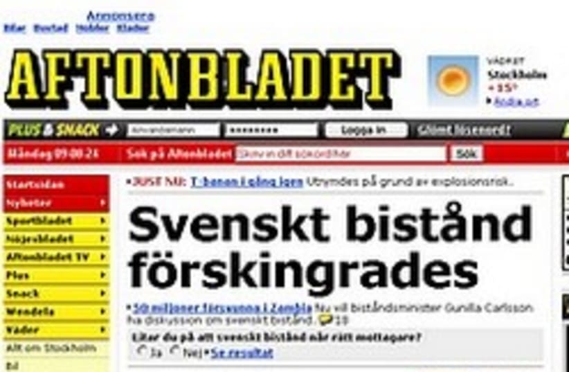 Aftonbladet 248 (photo credit: )
