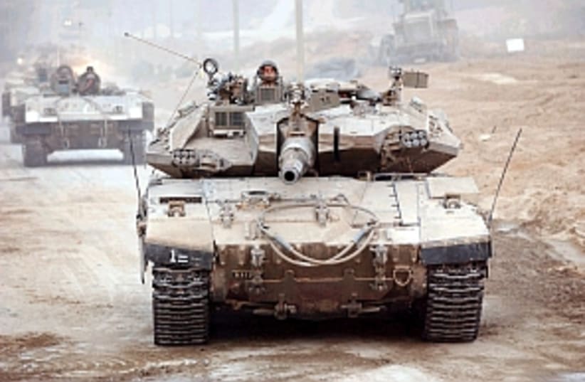 merkava tank 298 88 (photo credit: Ariel Jerozolimski [file])