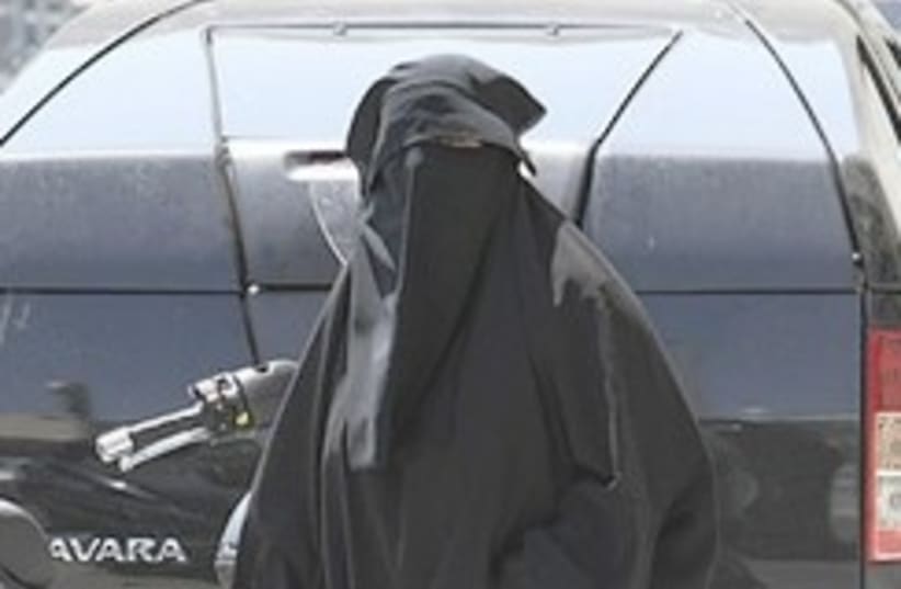 Marseille niqab 248.88 (photo credit: AP)