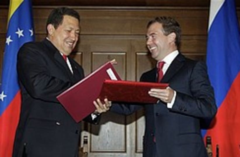 Chavez Medvedev deal 248.88 (photo credit: )