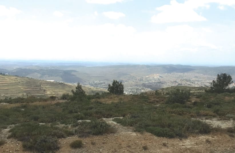 A view from Gush Etzion (photo credit: Courtesy)
