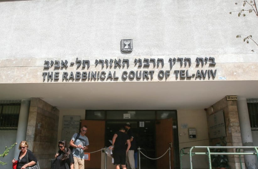 THE RABBINICAL court in Tel Aviv (photo credit: MARC ISRAEL SELLEM/THE JERUSALEM POST)