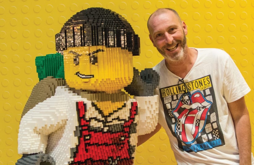 Avi Morgenstern, a producer at the Lego Park (photo credit: ROY DANIEL)