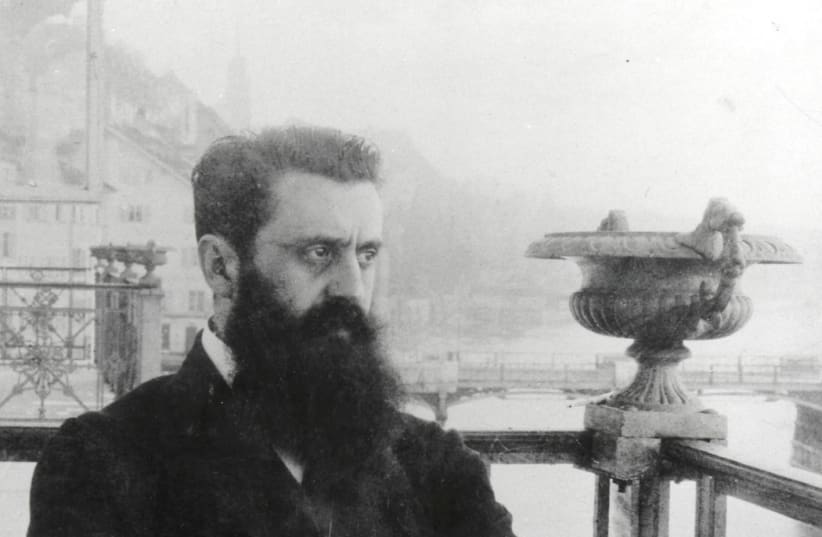 Theodor Herzl: ‘It felt as if the great dream of our nation, of 2,000 years.' (photo credit: GPO)
