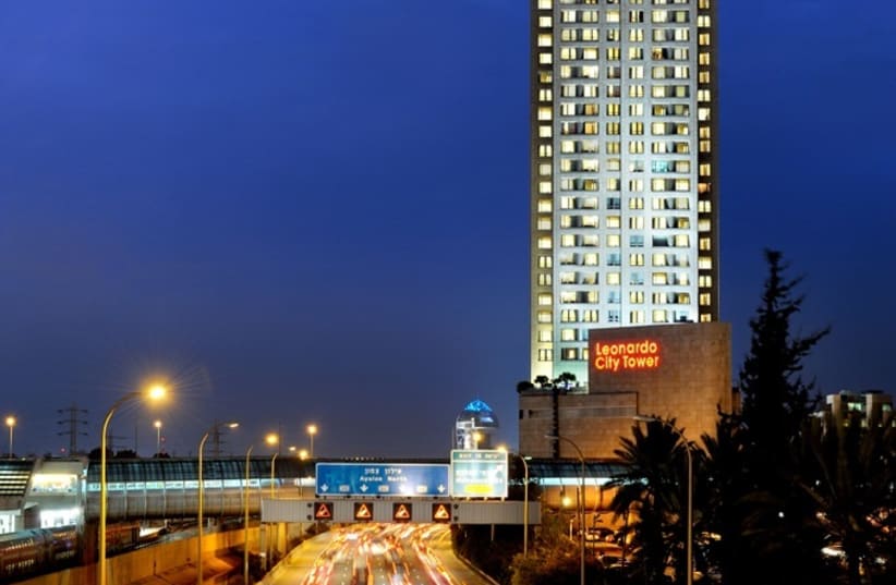 Leonardo City Tower Hotel, one of hotels to benefit from Vortex Energy's new program.  (photo credit: FATTAL HOTELS PR‏)