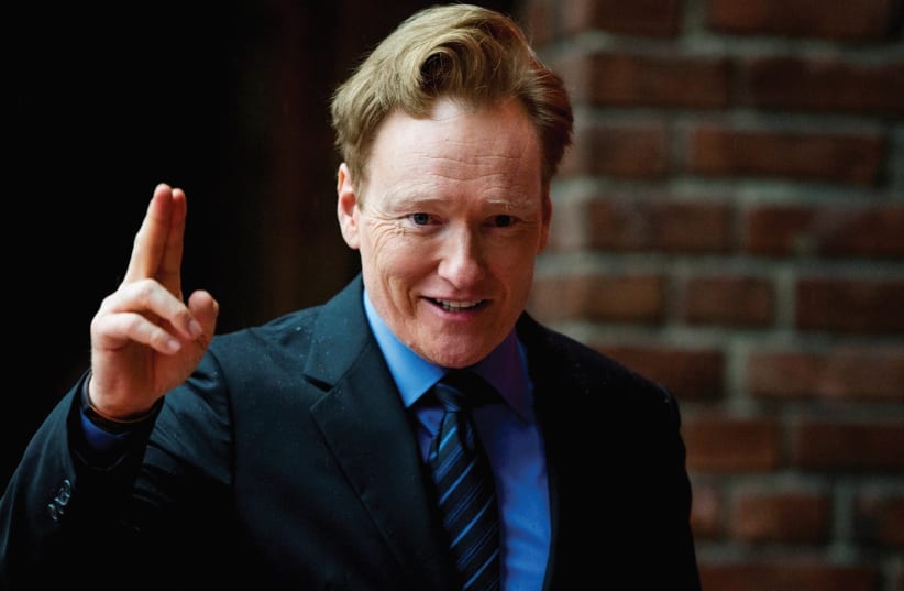 Conan O'brien (photo credit: REUTERS)