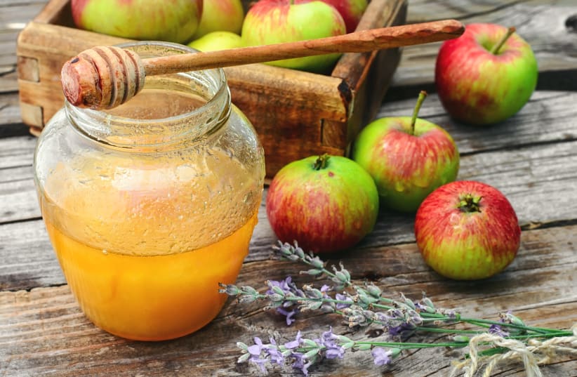 Apples and honey (photo credit: INGIMAGE)