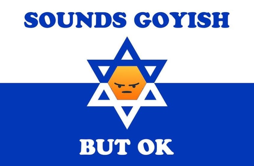 ''Sounds goyish but ok'' Facebook group (photo credit: SAM HAFT)