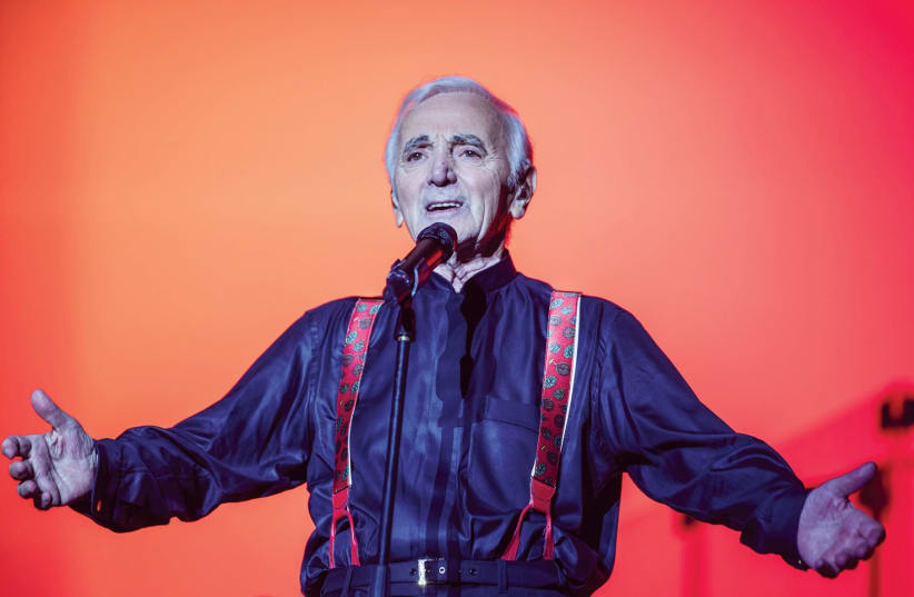 Charles Aznavour (photo credit: NICOLAS AZNAVOUR)