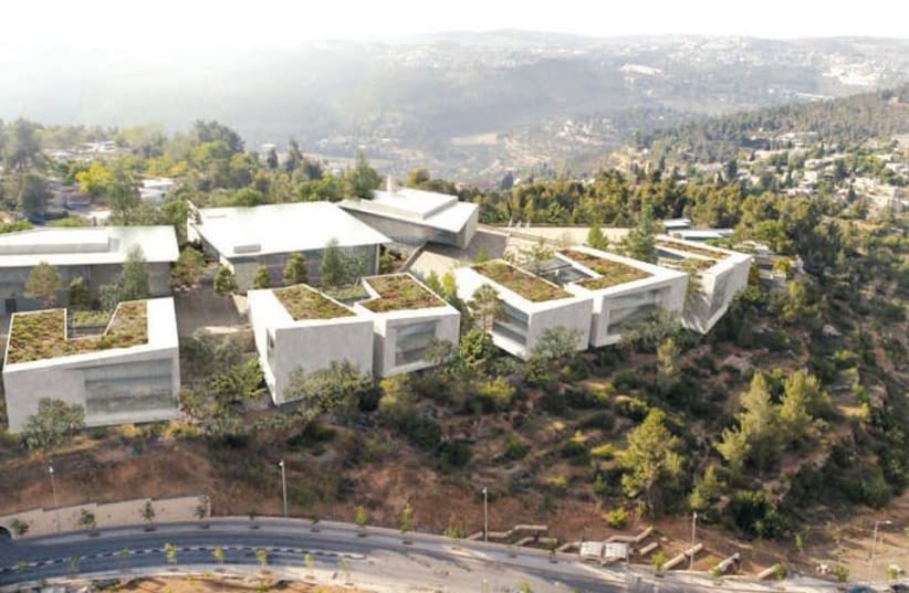 THIS IMAGE SHOWS how the IDF military campus under construction in Jerusalem will look.  (photo credit: IDF)