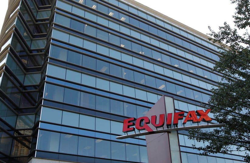 CREDIT-REPORTING company Equifax Inc. corporate offices are pictured in Atlanta, Georgia, on September 8 (photo credit: TAMI CHAPPELL / REUTERS)