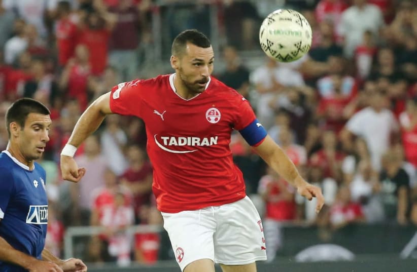 Hapoel Beersheba defender Shir Tzedek could face a lengthy suspension after failing a drug test following a Champions League qualifier earlier this season. (photo credit: DANNY MARON)