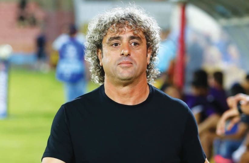 Reuven Atar’s days as the coach of Ashdod SC look to be numbered, with the team picking up just one of a possible 15 points in the first five matches of the Premier League season. (photo credit: LIRON MOLDOVAN/BSL)