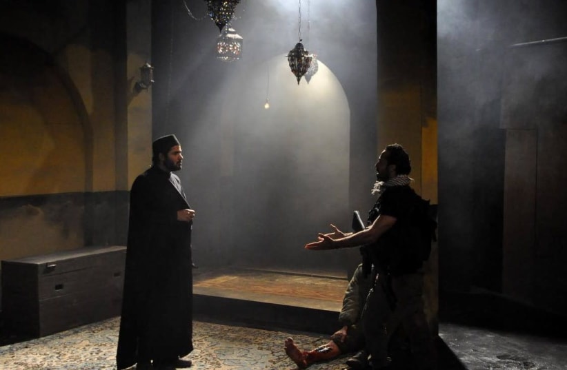 The Freedom Theater's "The Siege" (photo credit: SAHAR ROUHANA)