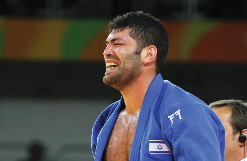 Israeli judoka Ori Sasson (photo credit: REUTERS)
