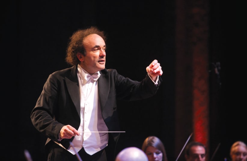 MAESTRO Frederic Chaslin believes that Israel’s capital deserves a symphony hall of its own.  (photo credit: SASSON TIRAM)