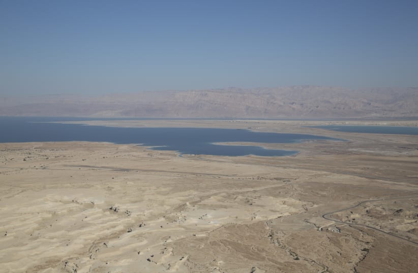 The Dead Sea coast (photo credit: ARIK BAREL)