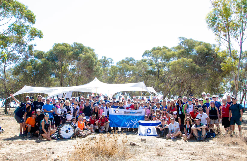Canadians hike northern Israel alongside terror victims, organized by Israeli NGO OneFamily. (photo credit: JONNI SUPER)