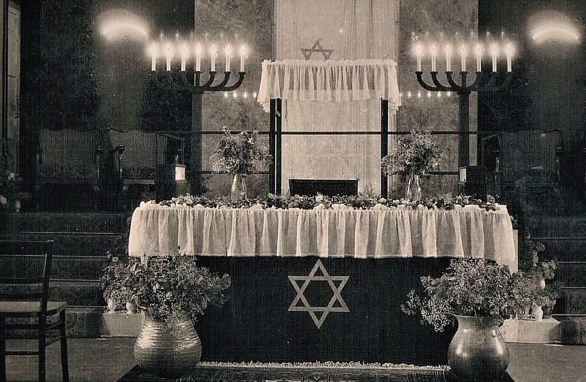 THE INTERIOR of Bad Nauheim’s synagogue. (photo credit: Courtesy)