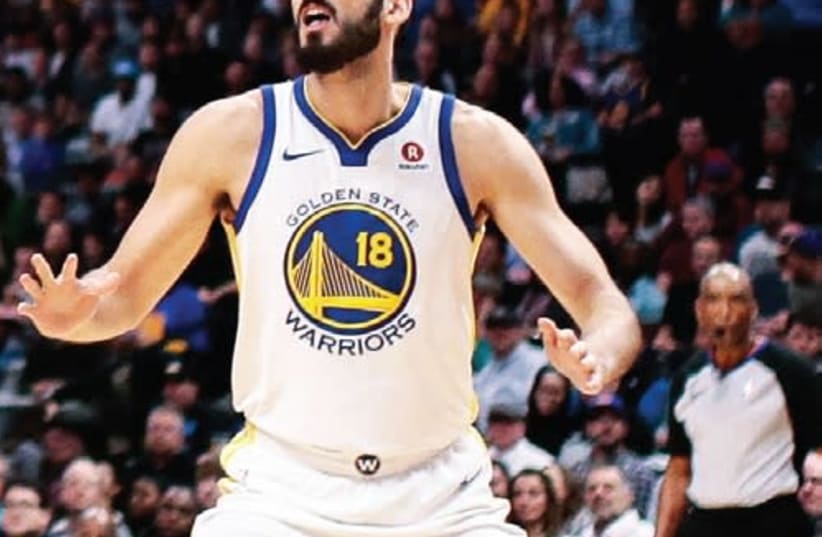 Israeli forward Omri Casspi is playing his way into the regular rotation on the Golden State Warriors. (photo credit: REUTERS)