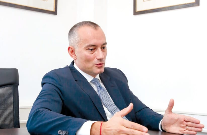   Nickolay Mladenov: We are very much at the early stages of this [reconciliation] process, and there are too many things that can go wrong, and most of them probably will (photo credit: MARC ISRAEL SELLEM/THE JERUSALEM POST)