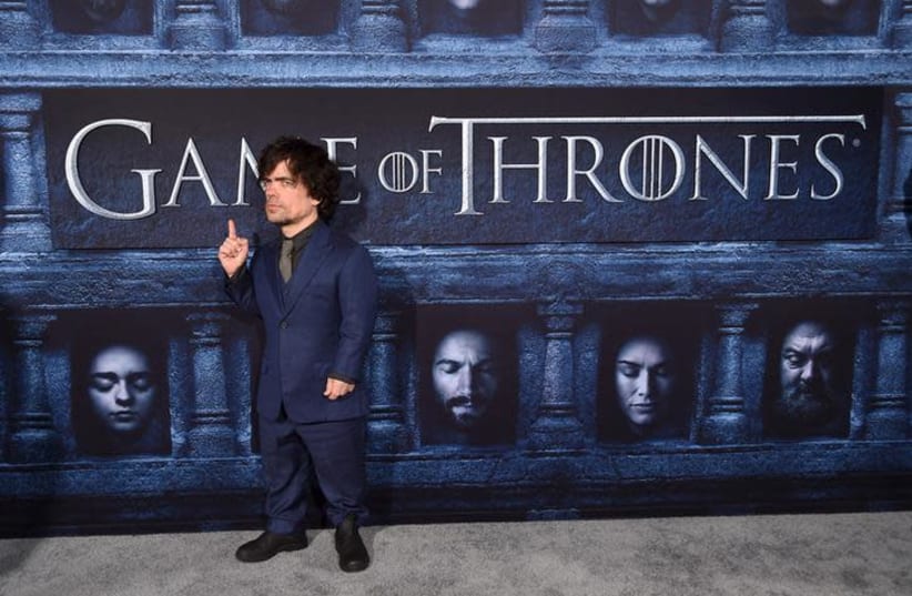 Cast member Peter Dinklage attends the premiere for the sixth season of HBO's "Game of Thrones" in Los Angeles.  (photo credit: PHIL MCCARTEN/REUTERS)
