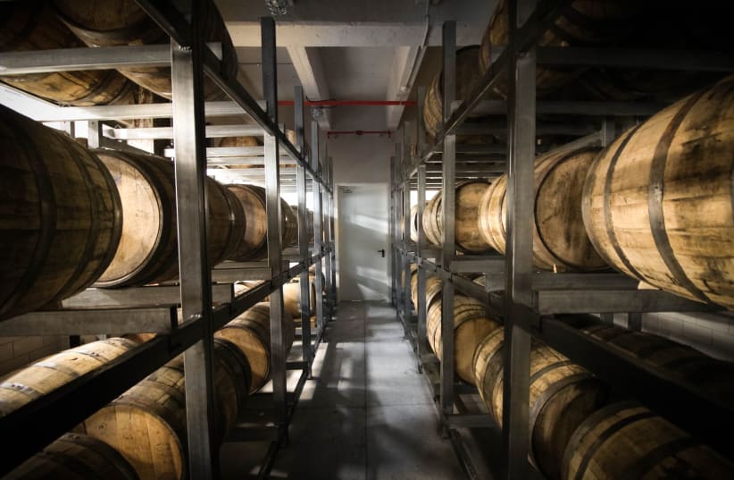 Whisky mature in cask for a minimum of three years (photo credit: Courtesy)
