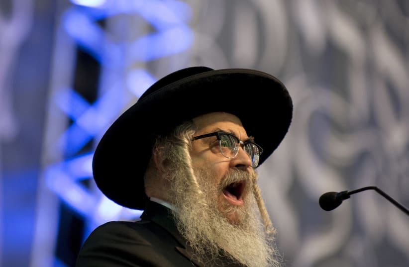 Rabbi Aaron Teitelbaum, Satmar rebbe in Kiryas Joel (photo credit: REUTERS/DARREN ORNITZ)