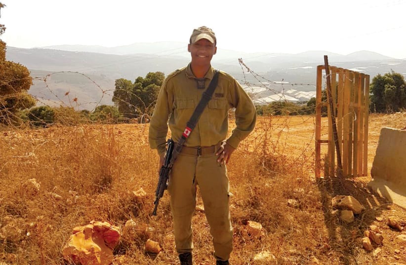Caleb Dyer (photo credit: IDF SPOKESMAN’S UNIT)