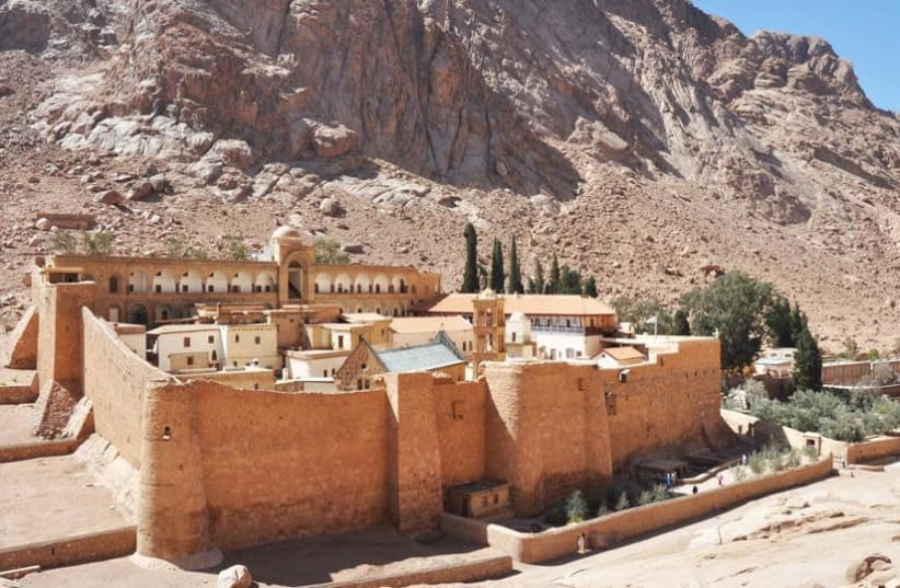 St. Catherine Monastery in South Sinai, Egypt (photo credit: SHUTTERSTOCK)