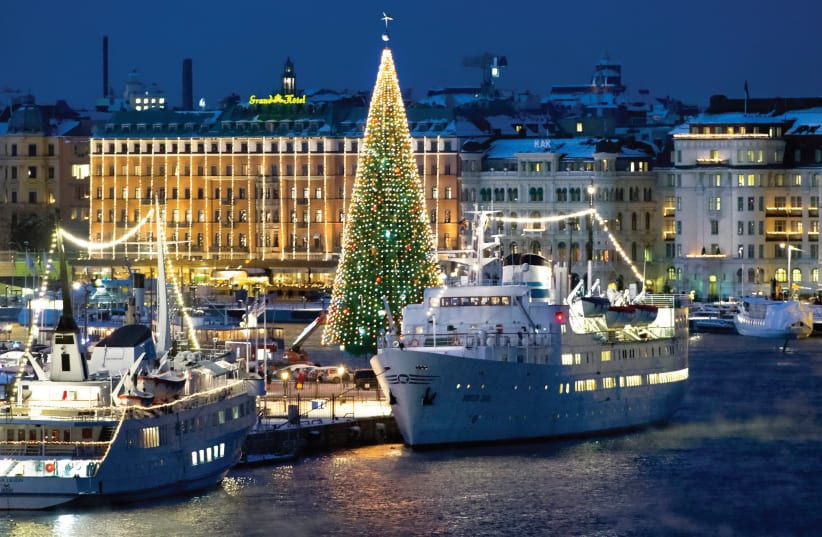 IT IS Christmas season in Stockholm. But all is not well. (photo credit: REUTERS)