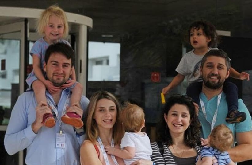 Family in Limmud Eilat  (photo credit: LIMMUD FSU)