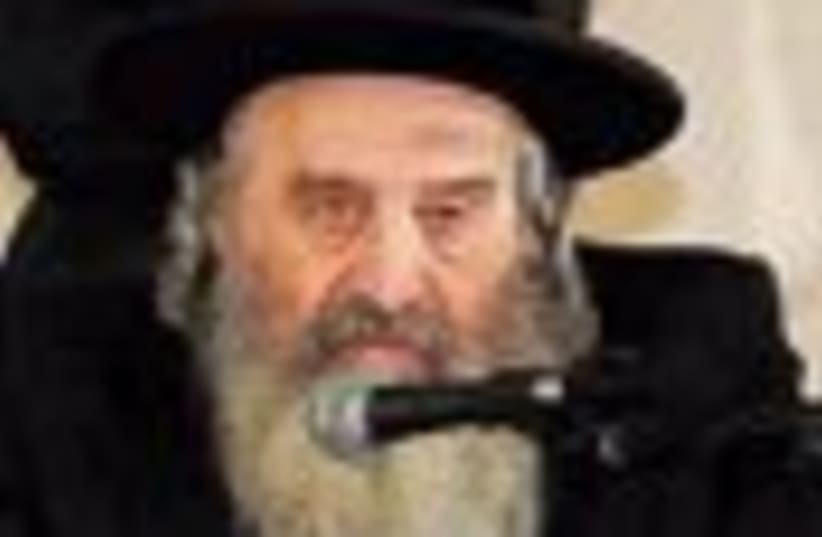 rabbi halbershtam 88 (photo credit: )