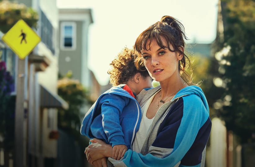 In the new TV series SMILF, Bridgette Bird (Frankie Shaw) is a smart, scrappy young single mother trying to navigate life in South Boston with an extremely unconventional family (photo credit: COURTESY HOT)