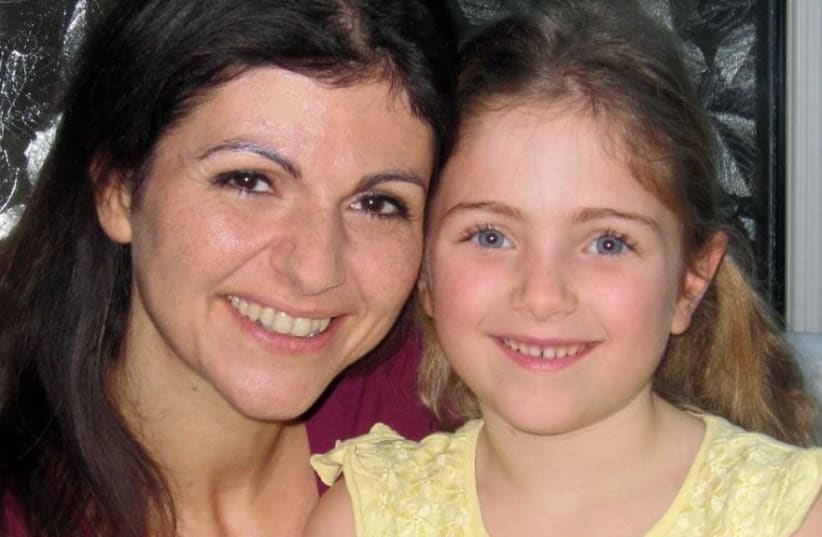 Six-year-old Kyra pictured with her mother, Rima Warrell. (photo credit: Courtesy)