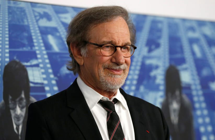 Director Steven Spielberg poses at the premiere of the HBO documentary film 'Spielberg' in Los Angeles, California, US. (photo credit: REUTERS)