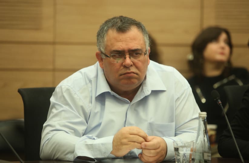 David Bitan in Knesset on February 5, 2018. (photo credit: MARC ISRAEL SELLEM)