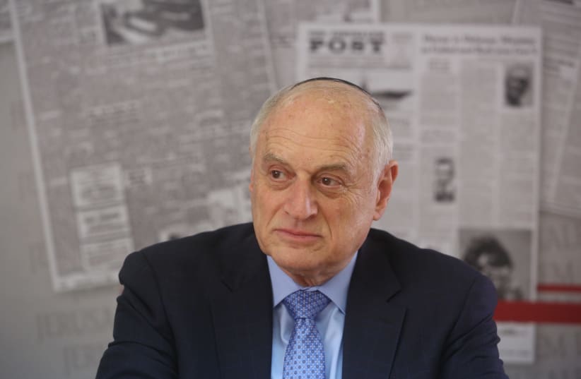 Malcolm Hoenlein, executive vice chairman of the Conference of Presidents of Major American Jewish Organizations. (photo credit: MARC ISRAEL SELLEM)