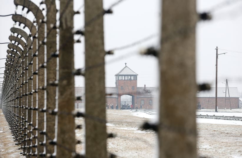 A view of the Auschwitz concentration camp (photo credit: MARC ISRAEL SELLEM/THE JERUSALEM POST)