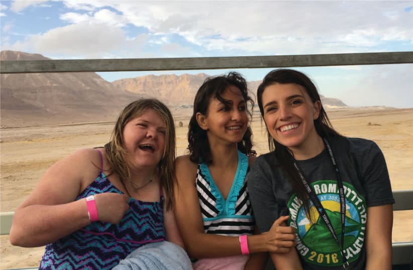 Birthright Israel trip for Special Needs Adult (photo credit: LIZ OFFEN)