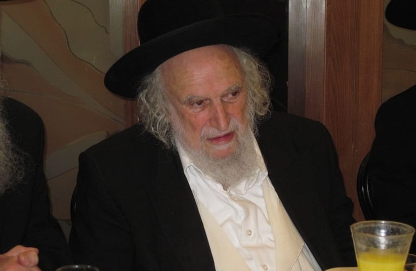 Rabbi Shmuel Auerbach, head of the Jerusalem Faction (photo credit: YONINAH/ WIKIMEDIA COMMONS)